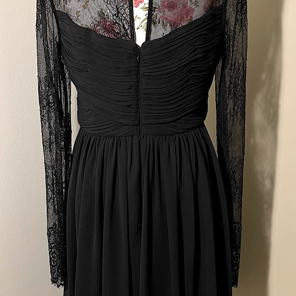 FOREVER NEW | Lilly Lace Soft Prom Dress | Black | Size 14 - Picture 15 of 16